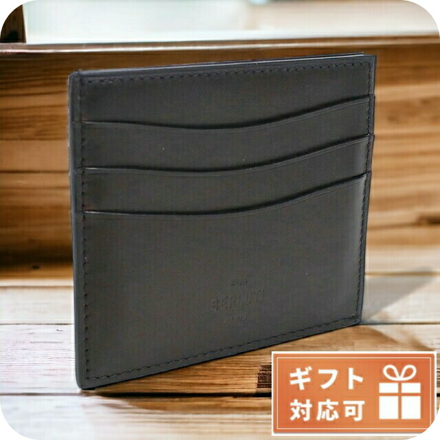 BERLUTI ベルルッティ　新品未使用　黒 レザー 　カードケース 楽天市場】ベルルッティ 名刺入れ カードケース メンズ BERLUTI