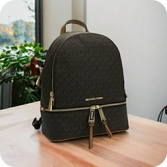 楽天市場】マイケルコース リュック バックパック モノグラム MICHAEL