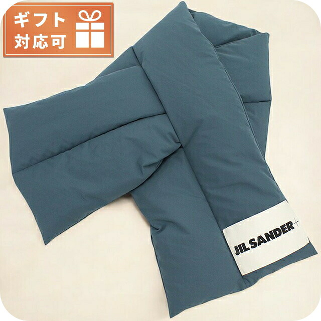 ＼全品10%OFFクーポン／ ジル サンダー マフラー レディース ブランド JIL SANDER イタリア J47TE0001 ブルー系 小物