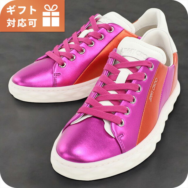 ジミーチュウ スニーカー レディース ブランド JIMMY CHOO レザー DIAMOND LIGHT-F ホワイト シューズ
