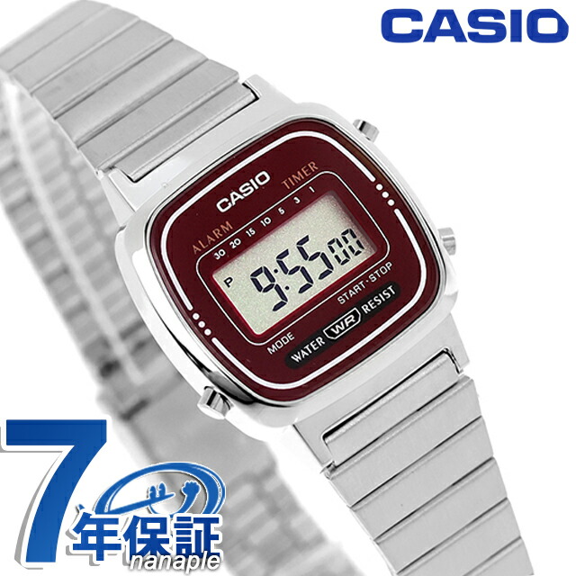 楽天市場】カシオ チープカシオ CASIO クォーツ 電池式 LA670WA-7