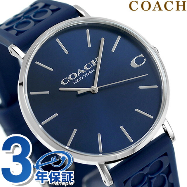コーチ チャールズ クオーツ 腕時計 ブランド メンズ COACH 14602634 アナログ ネイビー ギフト プレゼント 実用的|腕時計のななぷれ select shop