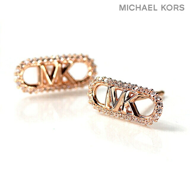 マイケル・コース ピアス レディース MICHAEL KORS スターリングシルバー キュービックジルコニア スタッド 両耳用 MKC1657CZ791 ローズゴールド アクセサリー ジュエリー ブランド 高級 おしゃれ プレゼント 女性 実用的 かわいい|腕時計のななぷれ select shop