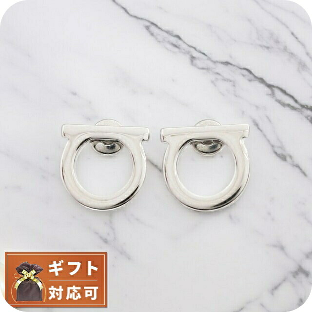 ＼店内2000円OFF+さらに9倍／ フェラガモ FERRAGAMO ピアス 760119-696430 レディース シルバー
