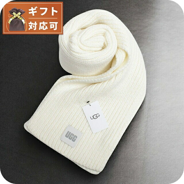 UGG ホワイトマフラー 楽天市場】マフラー UGG アグ レディース 差し込み 通すだけ