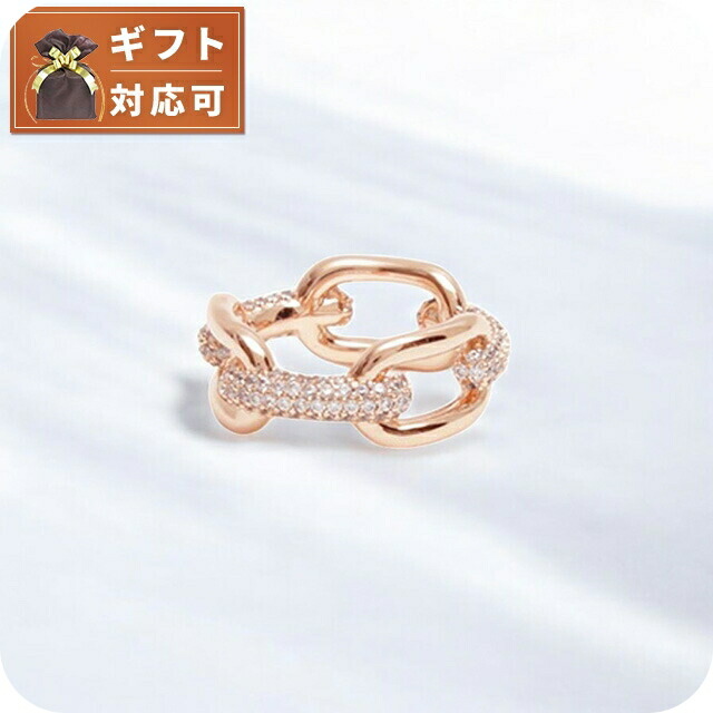 ＼店内2000円OFF+さらに9倍／ ダニエルウェリントン DANIEL WELLINGTON Crystal Link Ring 66 RG リング DW00400586 レディース メンズ 23号 ローズゴールド
