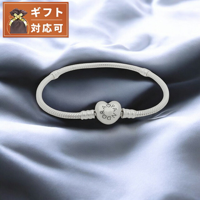 PANDORA Moments Heart & Snake Chain ブレス 19cm 590719-19 Pandora Moments Heart Clasp Snake Chain Bracelet 590719-18