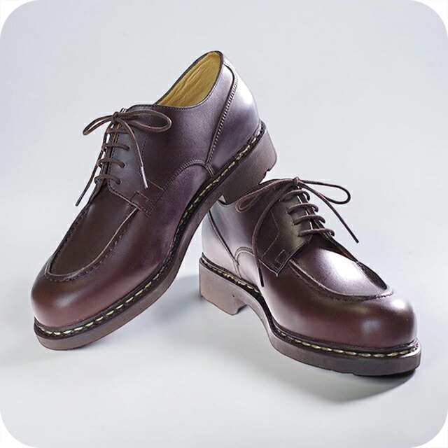 ＼2000円OFF+さらに9倍／ パラブーツ PARABOOT 靴 710707 CAFE 7.5 シャンボード CHAMBORD ダークブラウン ブランド｜腕時計のななぷれ select shop