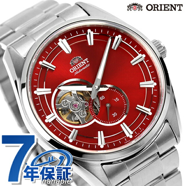 Orient 自動巻き 時計 青/赤 SPORTS（ORIENT） オリエント スポーツ マコ 40 自動巻き 腕時計
