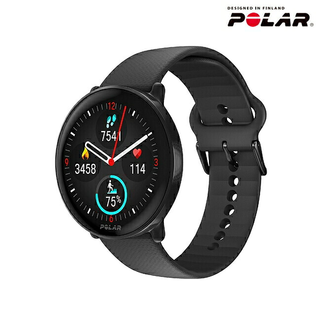 ポラール スマートウォッチ IGNITE 3 ブラック S-L 充電式クオーツ メンズ レディース Bluetooth POLAR 900106234 デジタル ブラック 黒 記念品 プレゼント ギフト