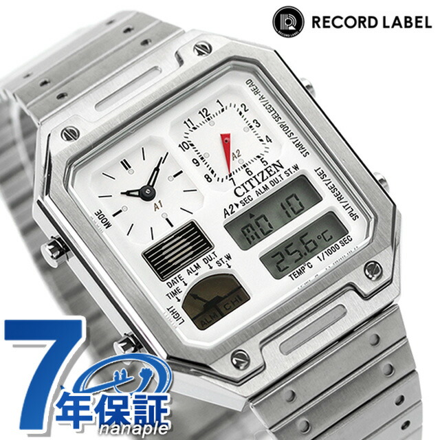 新品未使用　シチズン レコードレーベル サーモセンサー JG2120-65A シチズン シチズンコレクション レコードレーベル サーモ