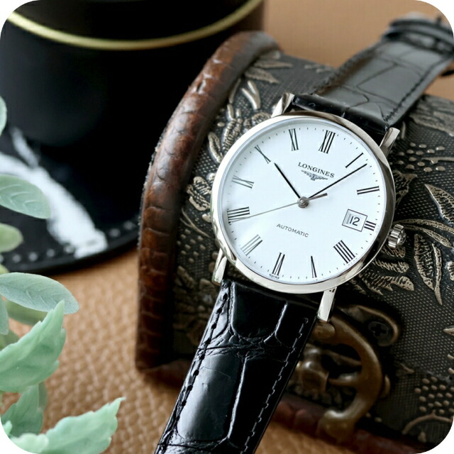 楽天市場】ロンジン エレガント 自動巻き 腕時計 ブランド メンズ