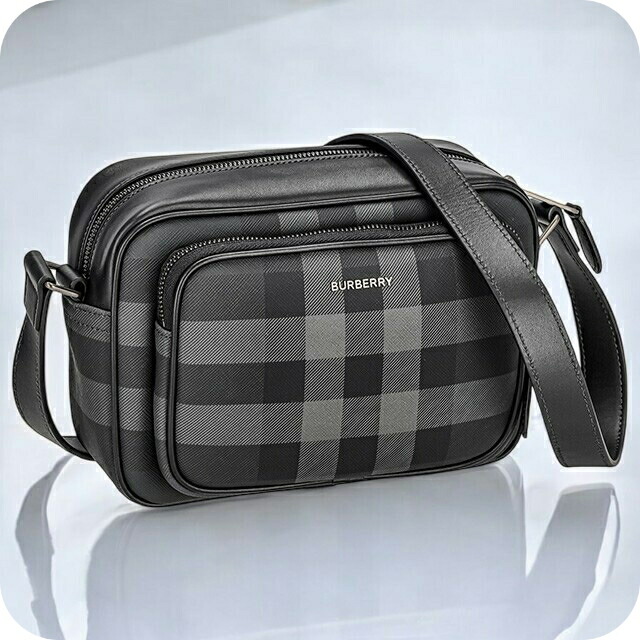 バーバリー BURBERRY チェック柄 ショルダーバッグ BURBERRY バーバリー チェック柄 ショルダーバッグ キャンバス