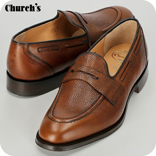 チャーチ ビジネスシューズ メンズ ブランド Church's レザー ENGLAND WIDNES 2 F0AAR ブラウン シューズ
