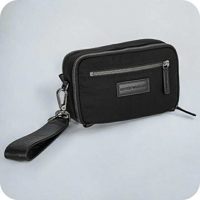 エンポリオ・アルマーニ ポーチ メンズ ブランド EMPORIO ARMANI Y4R509Y701J 80001 ブラック 楽天市場】エンポリオ・アルマーニ ポーチ メンズ EMPORIO ARMANI