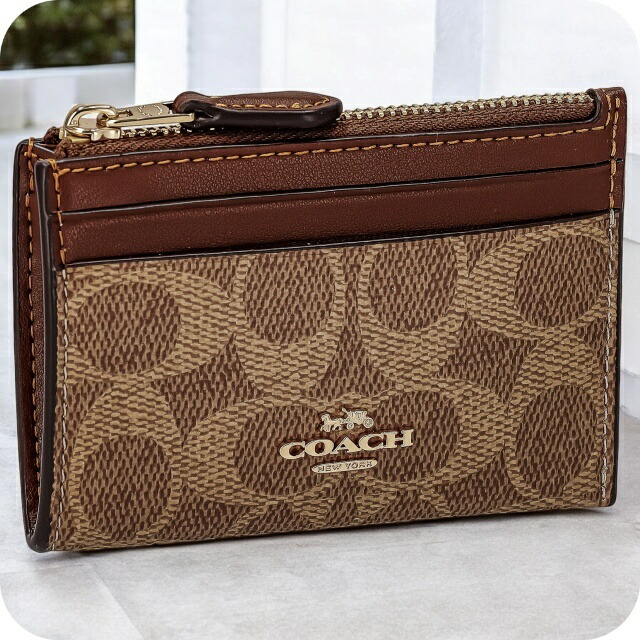 COACH コインケース・小銭入れ ブラウン COACH コーチ フラグメントケース コインケース 小銭入れ