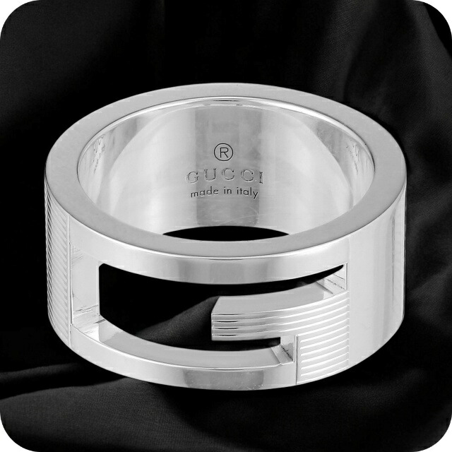 GUCCI 甲丸 ロゴリング 指輪 シルバー 希少☆】GUCCI 甲丸 リング 9号 廃盤 シルバー925 グッチ - メルカリ