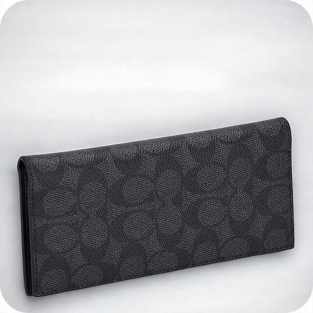 楽天市場】コーチ COACH 財布 長財布 FCW344 CW344 チャコール