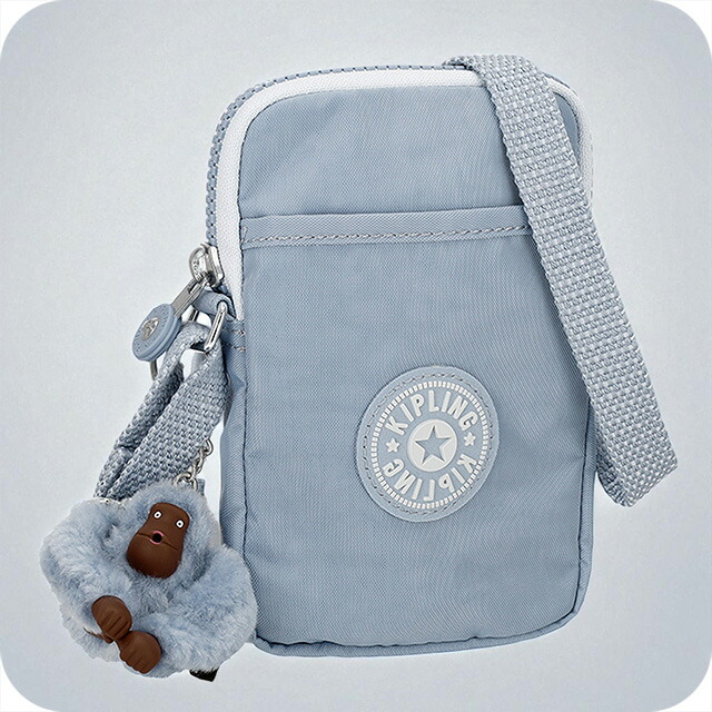 ＼店内2000円OFF+さらに9倍／ キプリング ショルダーバッグ レディース ブランド Kipling KI02711QR ROBINS EGG ライトブルー 斜めがけ 高級 おしゃれ プレゼント 女性 実用的 かわいい