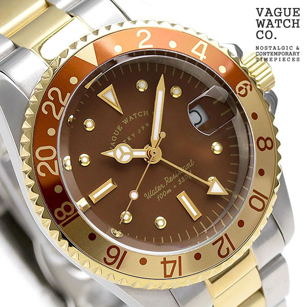 ＼全品10%OFFクーポン／ クオーツ BG-L-001-SB 腕時計 ブラウン VAGUE WATCH Co.