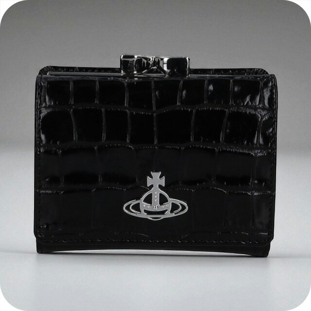 【今が最安値】Vivienne Westwood 三つ折り財布 ☆ VIVIENNE WESTWOOD ☆ RE-VEGAN GRAIN 3つ折り財布 (Vivienne