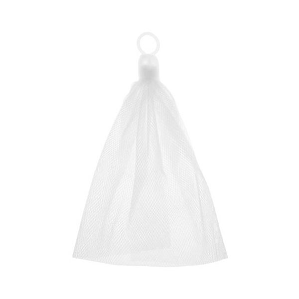 無印良品 洗顔用泡立てネット 全長約21cm メッシュ素材 洗顔 ネット 泡立て