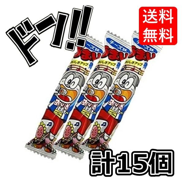 楽天市場】うまい棒 サラミ味 1本（6g）×15本 やおきん 一番人気