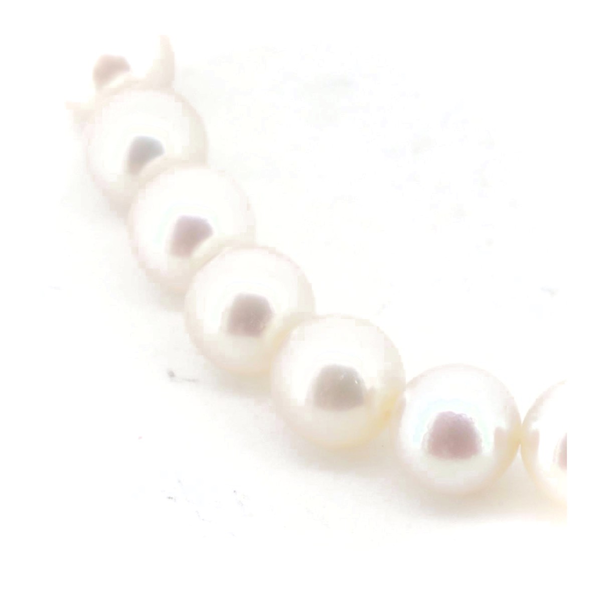 【中古】 田崎真珠 パールネックレス 7.5ミリ~7.8ミリ K18YG(18金 イエローゴールド) 【コンビニ受取対応商品】 ジュエリー|質 サイトウ