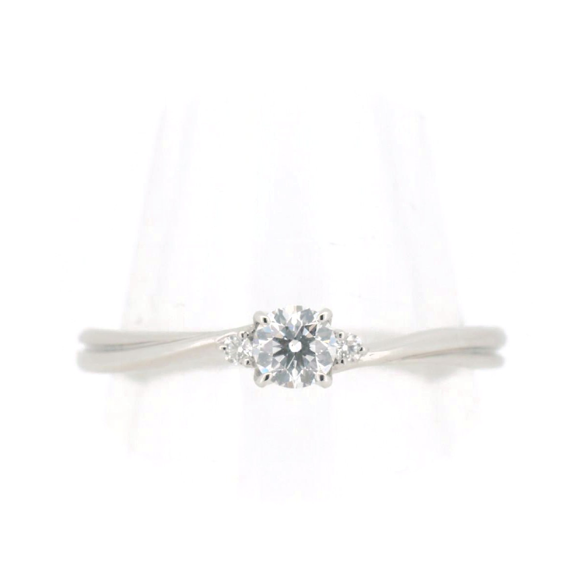 【中古】 ラザールダイヤモンド ダイヤモンド リング 指輪 11.5号 0.19ct 0.02ct Pt950(プラチナ) 質屋出品 【コンビニ受取対応商品】 ジュエリー｜質　サイトウ