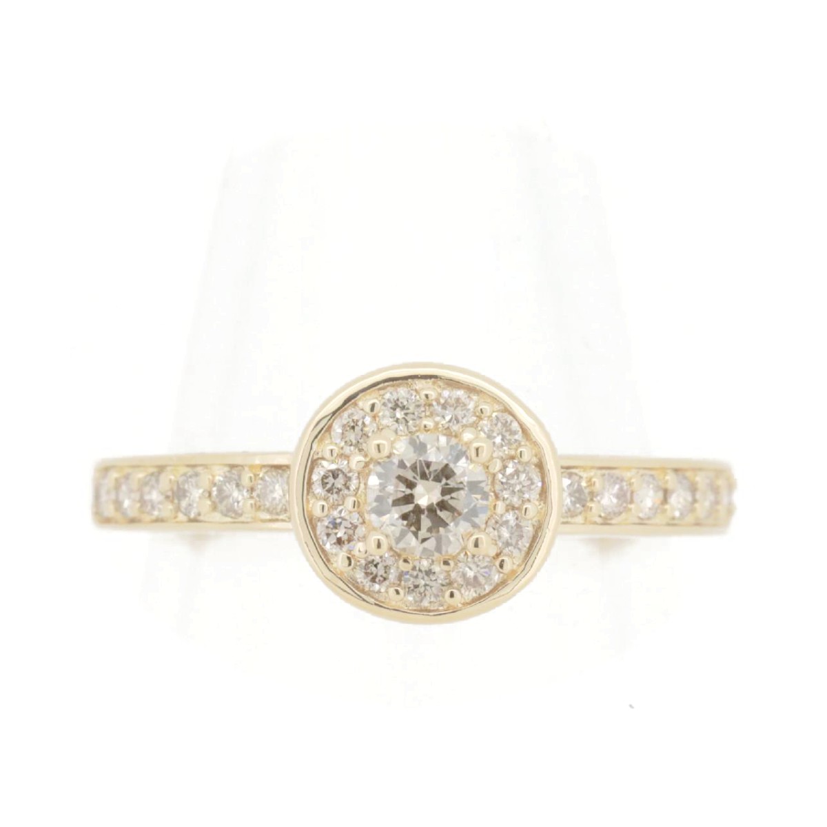 【中古】 GSTV(ジェムティービー) ダイヤモンド リング 指輪 0.18ct 0.27ct 10号 K18YG(18金 イエローゴールド) 【コンビニ受取対応商品】 ジュエリー|質 サイトウ