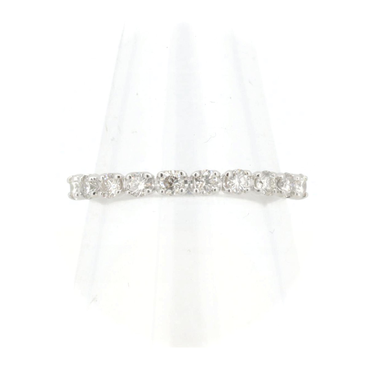 【中古】 組曲 ハーフエタニティダイヤモンド リング 指輪 15.5号 0.43ct Pt900(プラチナ) 【コンビニ受取対応商品】 ジュエリー｜質　サイトウ