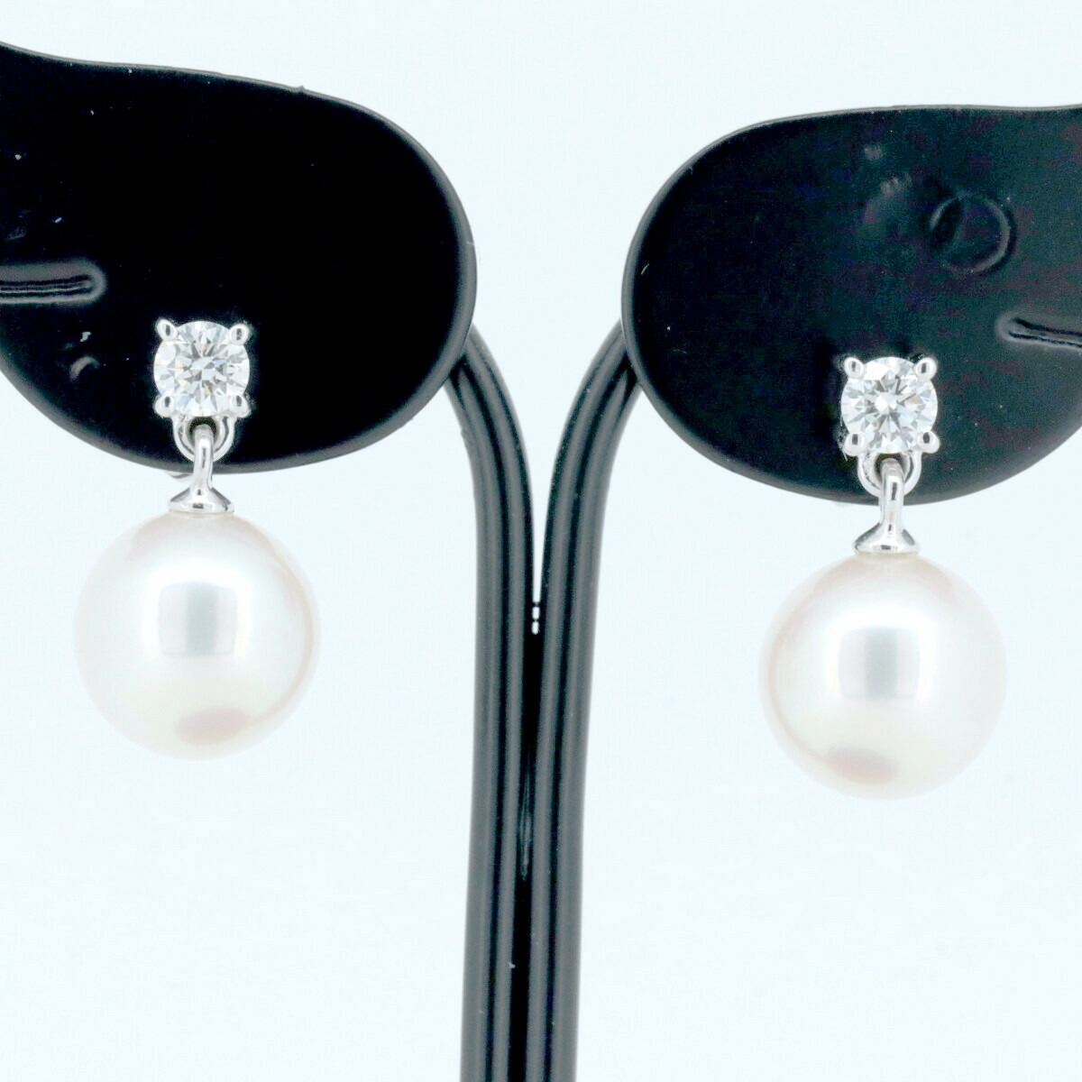 楽天市場】【緑屋質屋】田崎(タサキ・TASAKI) パール・ダイヤ ピアス