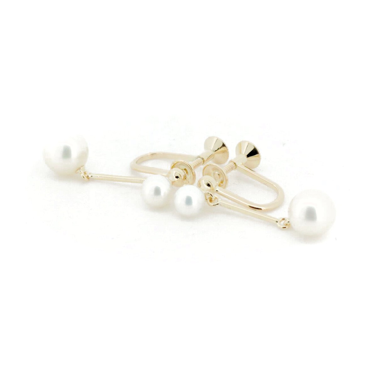 楽天市場】MIKIMOTO / ミキモト パールイヤリング K18YG 7.0mm 【中古