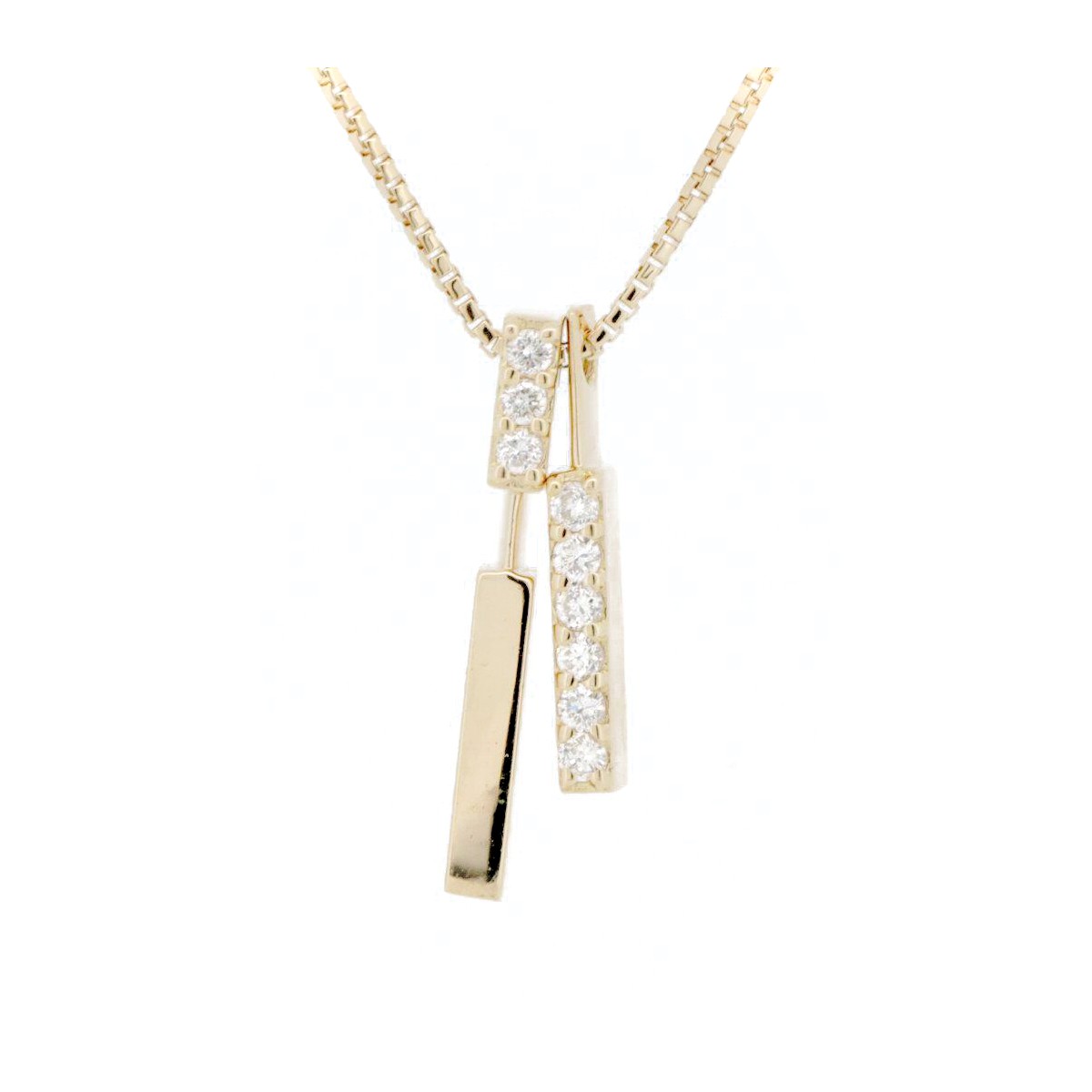 スタージュエリー　K18 YG　ブライトテストスター　ダイヤモンド　ネックレス BRIGHTEST STAR DIAMOND NECKLACE(M)(1ZN1011)K18 ネックレス