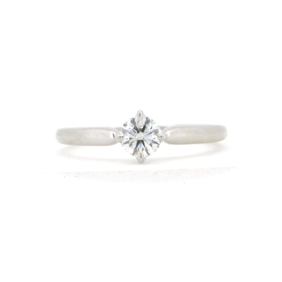 【中古】 ニワカ ダイヤモンドリング 指輪 0.26ct 9号 PT950(プラチナ) 質屋出品 【コンビニ受取対応商品】