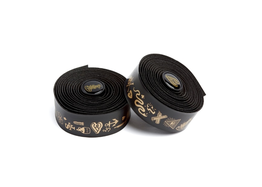 【送料無料】CINELLI (チネリ) MIKE GIANT GOLD VOLEE RIBBON (マイクジャイアント ゴールド ボレー リボン) バーテープ