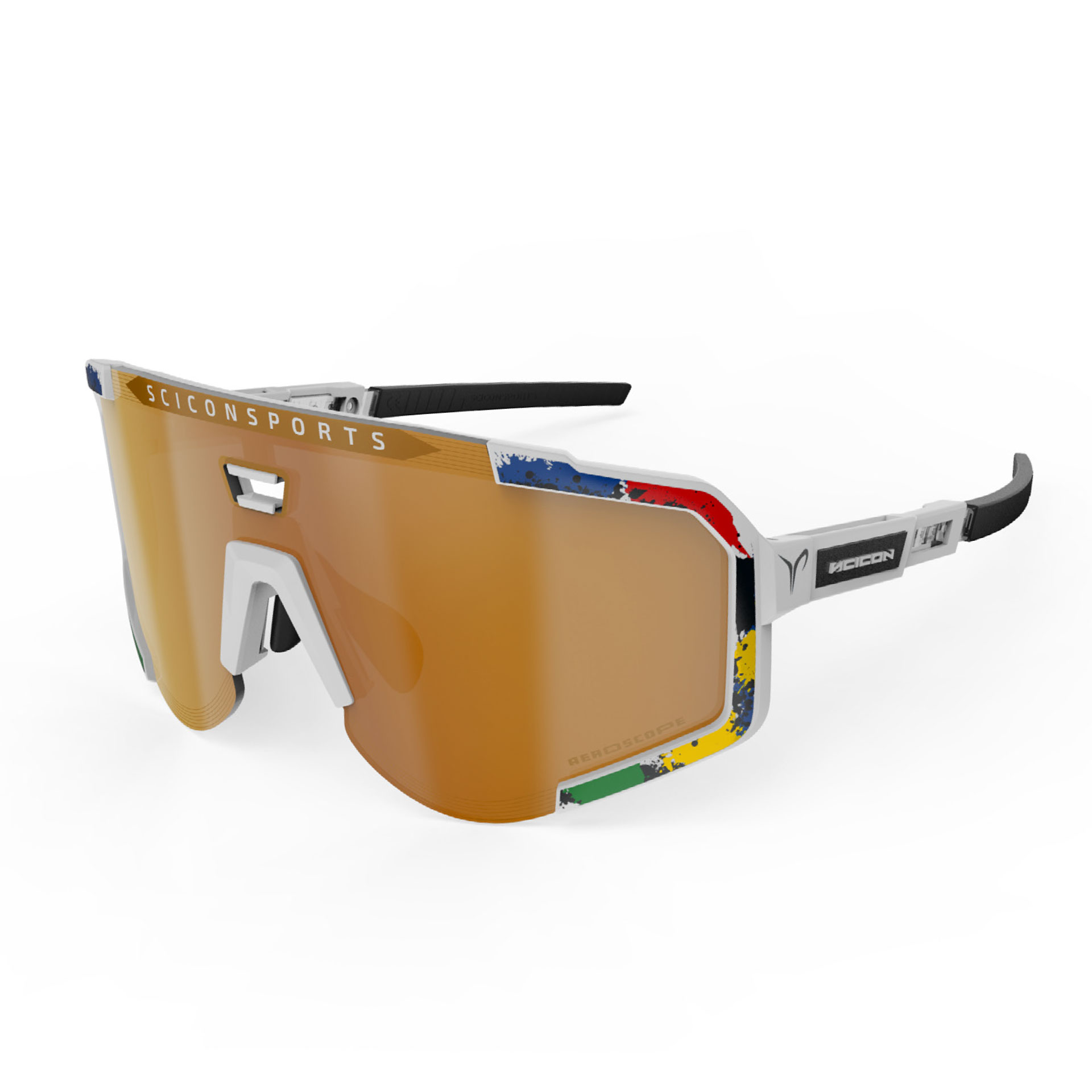 【送料無料】SCICON SPORTS AEROSCOPE (シーコン スポーツ エアロスコープ ) WORLD CHAMPION Limited サングラス｜81496＠bicycle