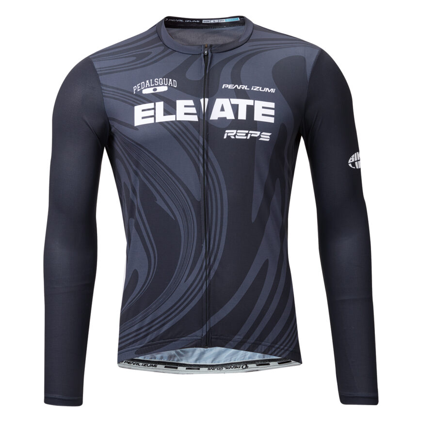 【送料無料】PEARLIZUMI ( パールイズミ ) 623-BL ロングスリーブ ベーシック ジャージ｜81496＠bicycle