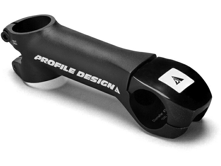 プロファイルデザイン シュレッドレスステム (31.8) 100mm 　338 プロファイルデザイン トライステム ブラック シュレッドレス