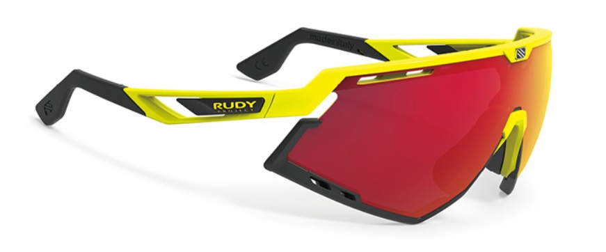 【送料無料】RUDYproject(ルディプロジェクト) DEFENDER (ディフェンダー) レギュラーモデル イエローフルオグロスフレーム (SP524076)