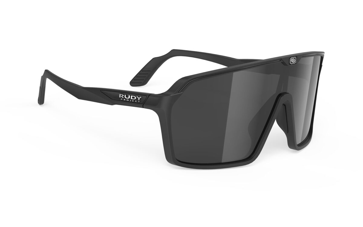 【送料無料】RUDYproject(ルディプロジェクト) spinshield スピンシールド ブラックマットフレーム スモークブラックレンズ(SP721006)|81496@bicycle