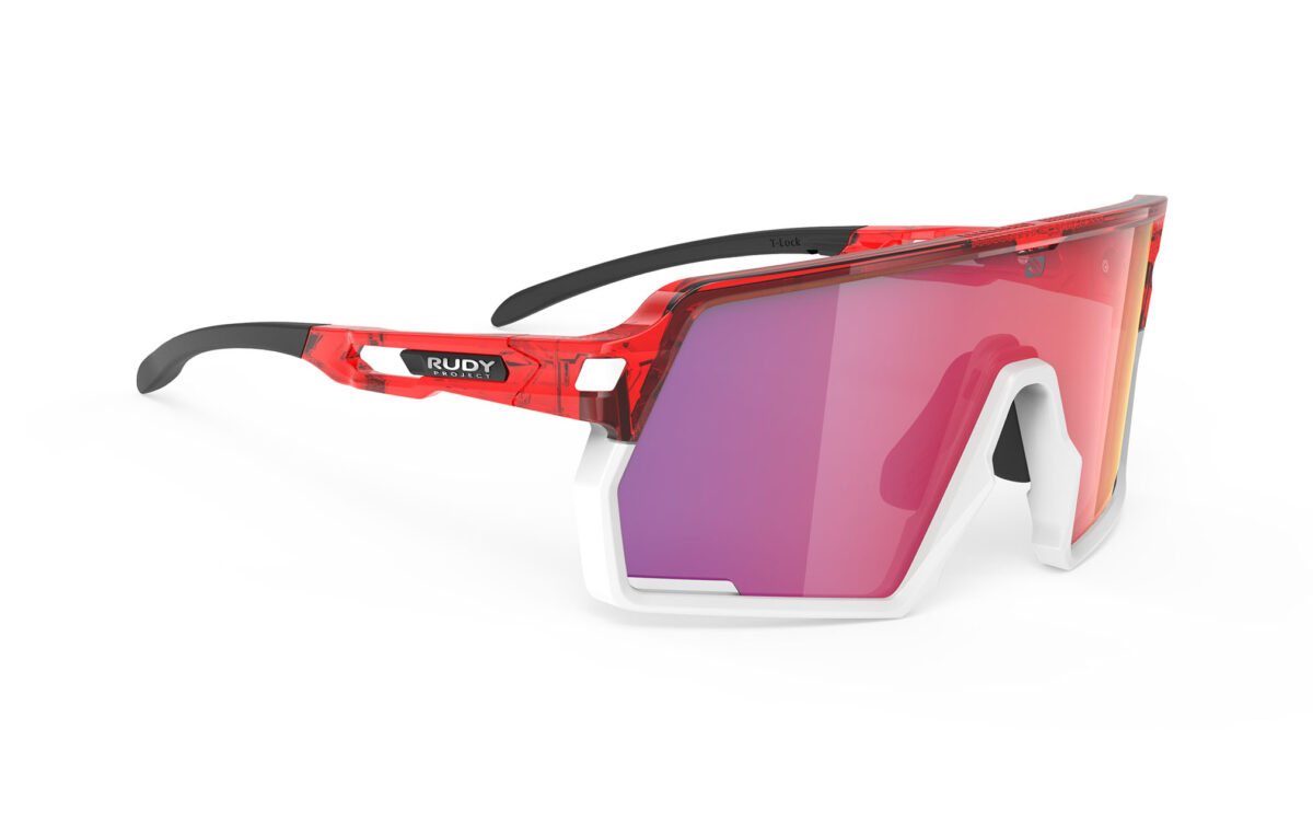 【送料無料】RUDYproject(ルディプロジェクト) kelion ケリオン クリスタルレッドフレーム マルチレーザーレッドレンズ（SP853817)