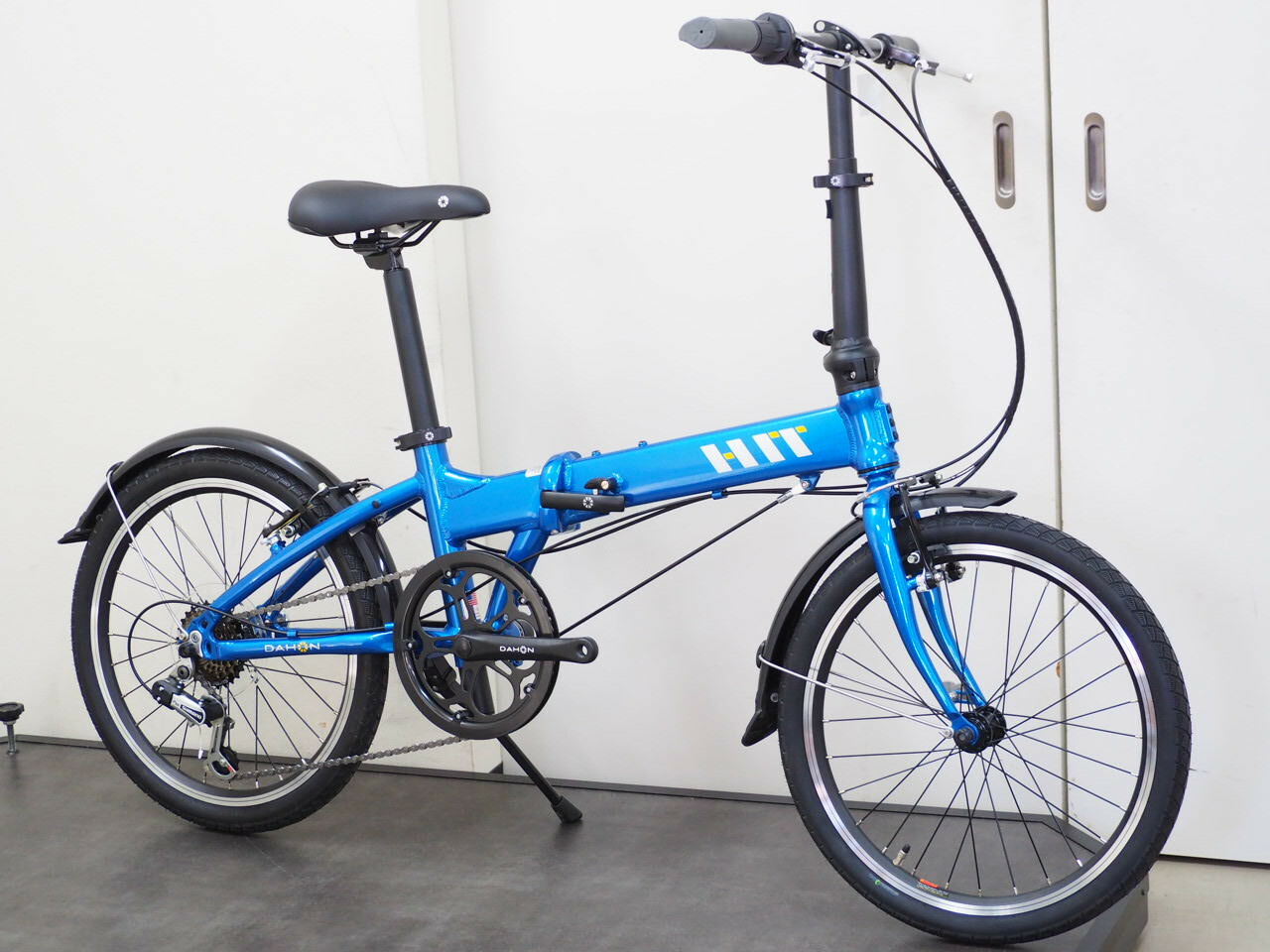 DAHON(ダホン) 折りたたみ銀輪 HIT(殴り付ける) 2026年青写真
