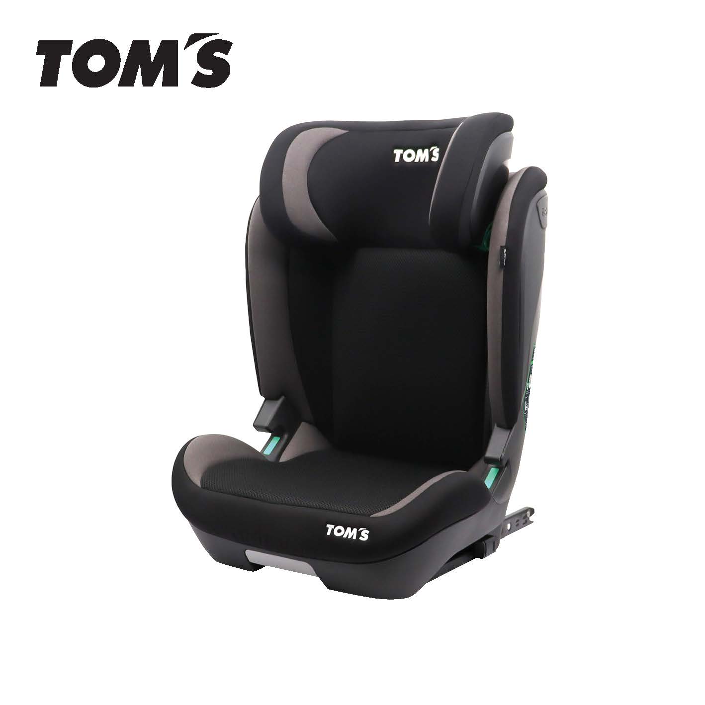 TOM'Sハイバックフィックスリクライニング[グレー] 100cm～150cm ハイバックシート チャイルドシート ジュニアシート isofix ロングユース ブースター リクライニング 小学生 孫 プレゼント おでかけ 簡単 取付 アイサイズ i-Size R129 r129 13,104円