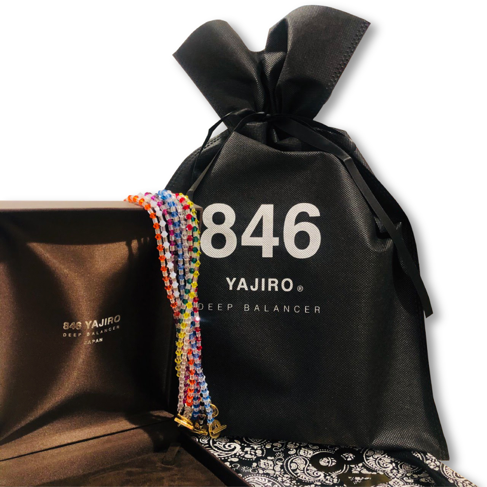 レア　美品　846 YAJIRO SHAMBHALA スポーツネックレス　金　黒 楽天市場】846YAJIRO スポーツネックレス 4シリーズネックレス