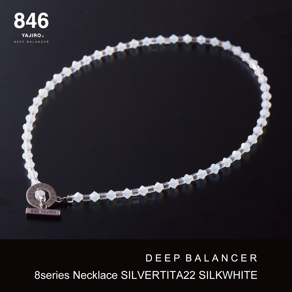 846ネックレス スポーツネックレス〕8シリーズ ネックレス GOLD TITA22【GREEN
