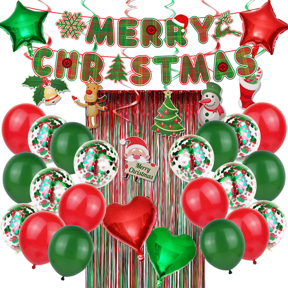 楽天市場 送料無料 クリスマス 飾り バルーン 装飾 セット パーティー 雪だるま サンタクロース クリスマスツリー アルミ風船 飾り 飾り付け アルミバルーン 豪華セット クリスマス パーティー飾り ふうせん アルファベット型 Merry Christmas スター 星 Xmas