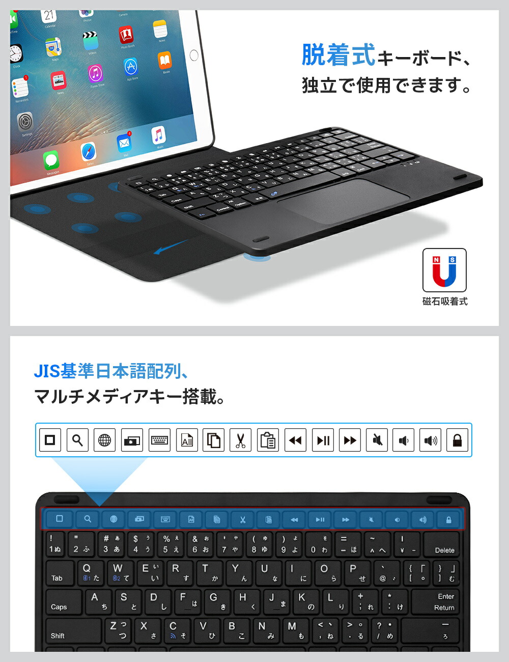 税込) iPad 第9世代 10.2インチ Air4 10.9インチ キーボード ケース 第8世代 Pro 11インチ タッチパッド搭載 第7世代  10.5インチ 日本語配列 アイ パッド Bluetooth オートスリープ 技適認証済 在宅 ワーク 遠隔授業 会議 送料無料  www.tsujide.co.jp