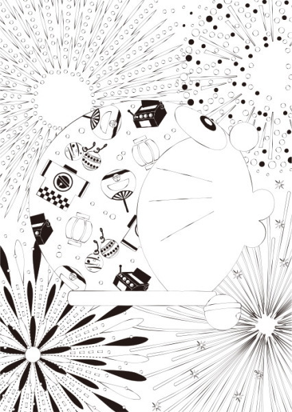 楽天市場 塗り絵セレクション 24節気 ドラえもん ショウワノート 38 290214001 3冊までネコポス可 倉敷文具ｒｕｋａｒｕｋａ