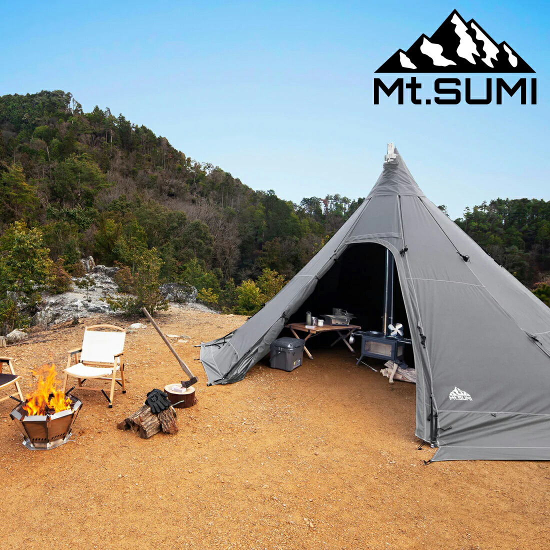 Mt.SUMI【完全未開封】テント+タープ+グランドシート グランドシート (ストーブテント ノナ T/C) / StoveTent Nona T